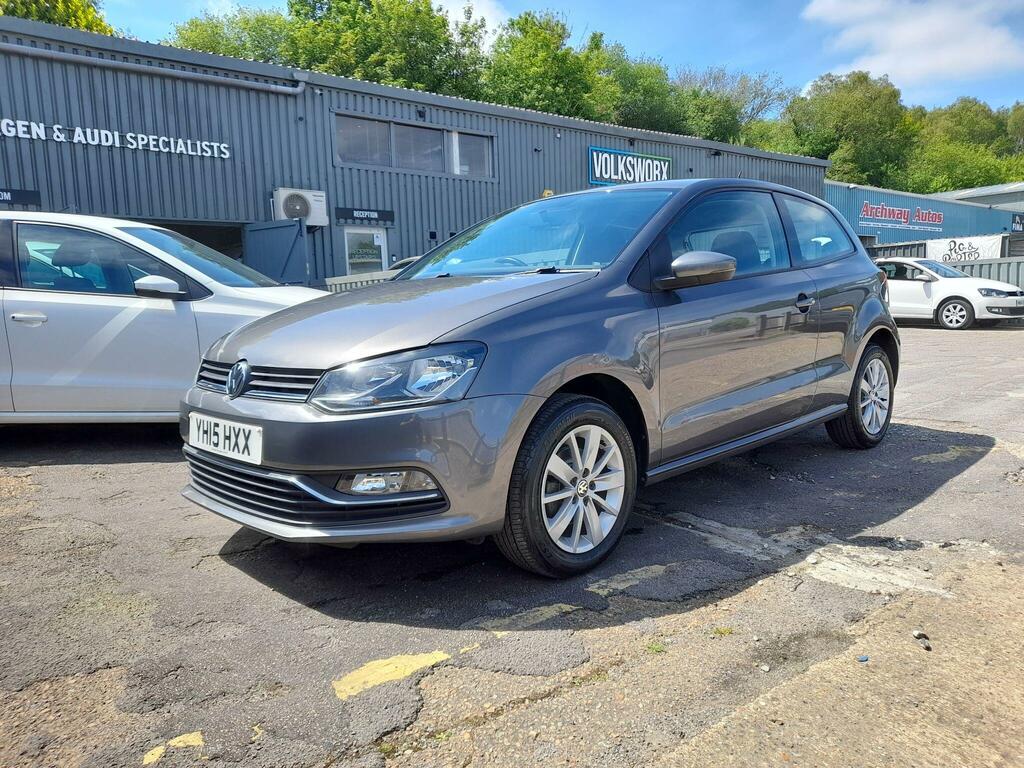 Volkswagen Polo 1.2 Tsi Bluemotion Tech Se Euro 6 Ss YH15HXX Grey #3