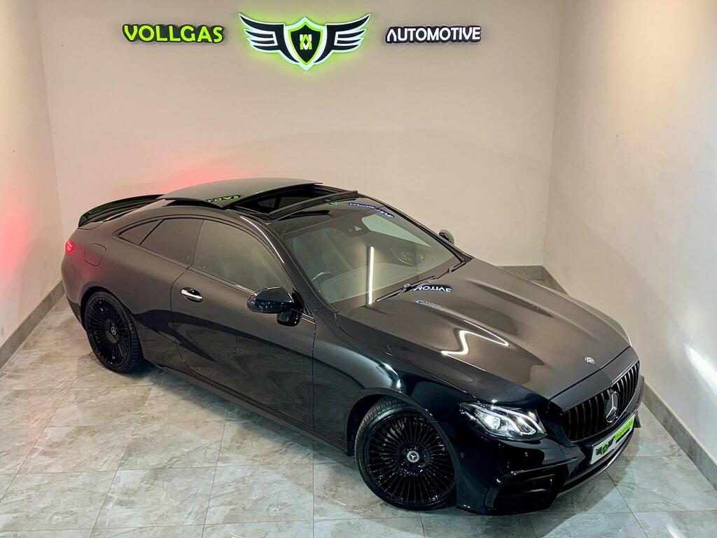 Mercedes-Benz E Class Coupe 2.0 E220d Amg Line Premium G-tronic Euro Black