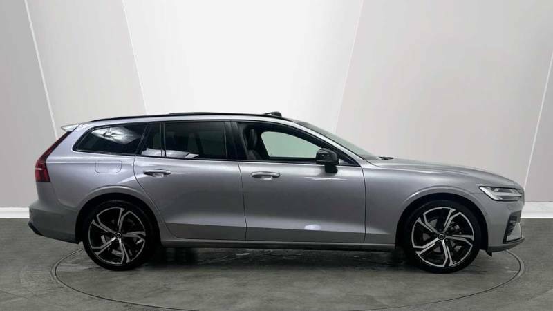 Volvo V60 B4 Mild Hybrid Ultra Dark - 2025 75 HJ75TXD Silver #3