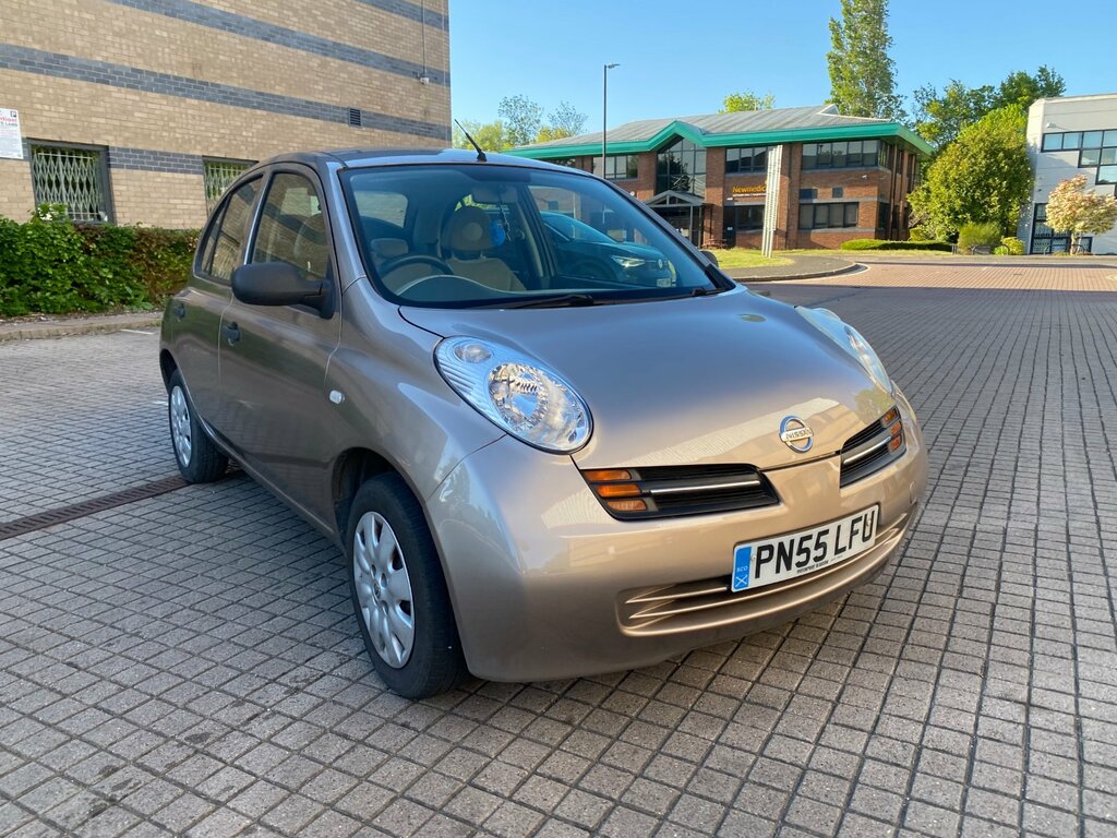 Nissan Micra 1.2 16V S Hatchback 161 Gkm Beige