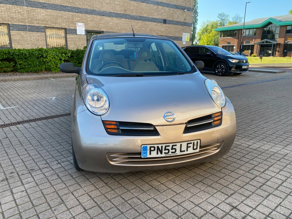 Nissan Micra 1.2 16V S Hatchback 161 Gkm Beige #4