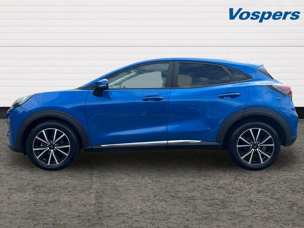 Ford Puma 1.0 Ecoboost Hybrid Mhev Titanium WG73XGC Blue #4