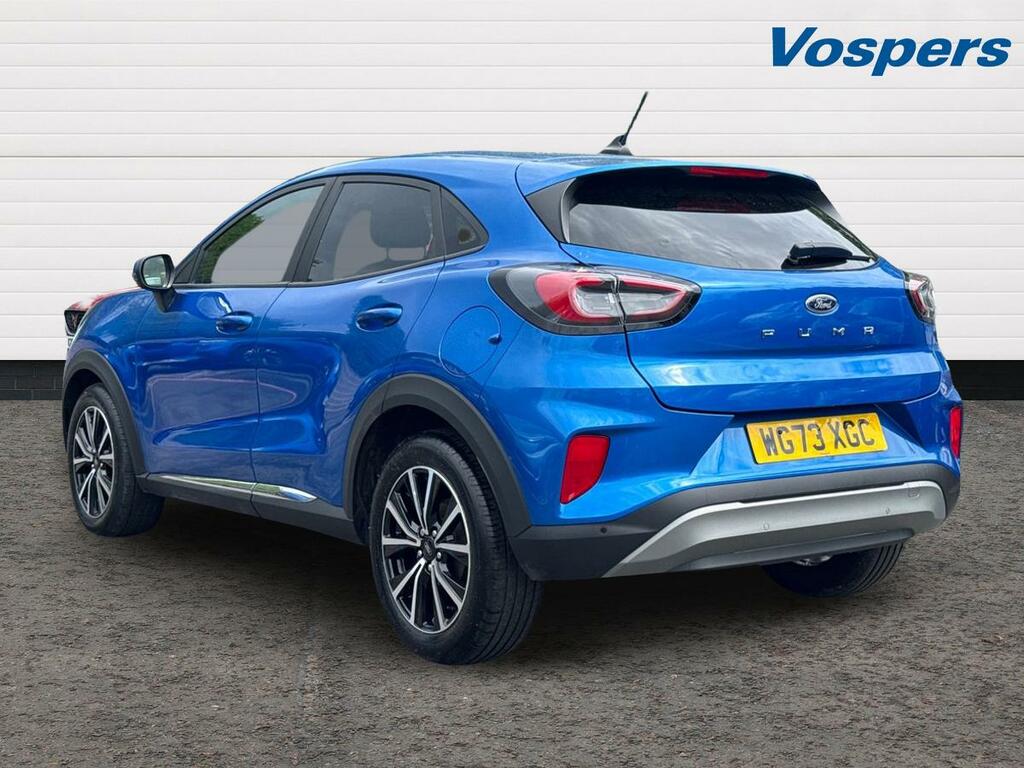 Ford Puma 1.0 Ecoboost Hybrid Mhev Titanium WG73XGC Blue #5