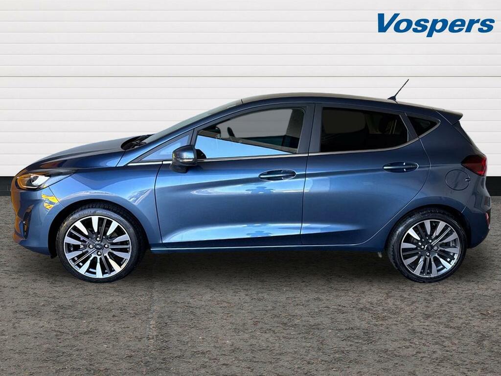 Ford Fiesta 1.0 Ecoboost Titanium X GJ23LYX Blue #4