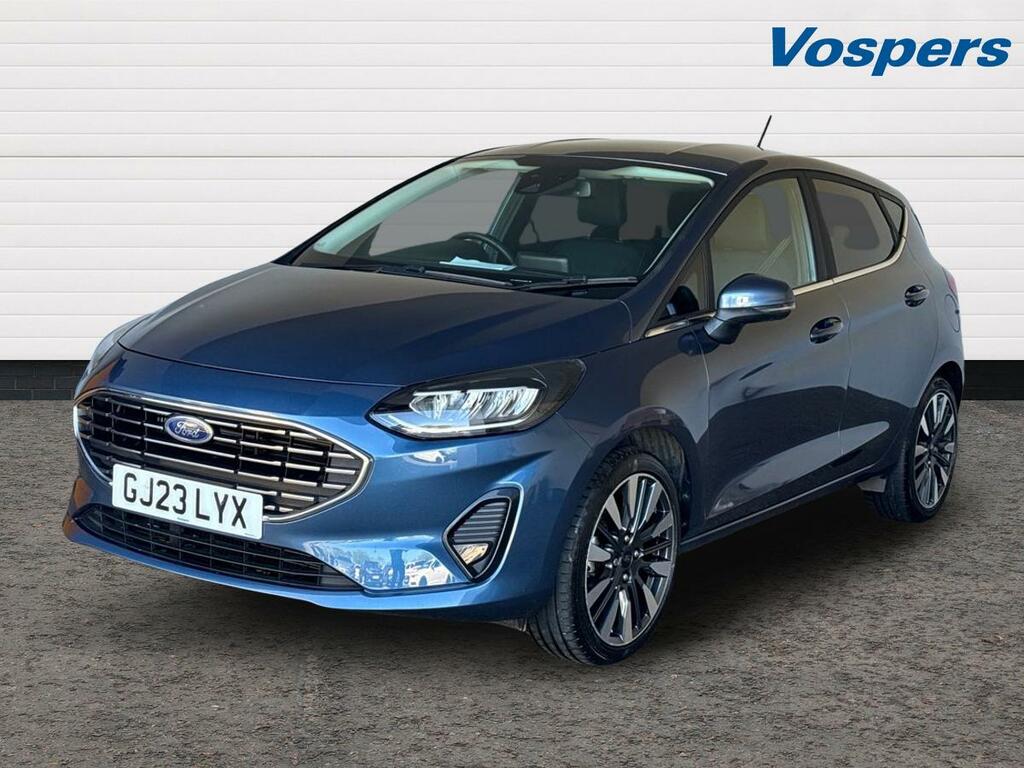 Ford Fiesta 1.0 Ecoboost Titanium X GJ23LYX Blue #3