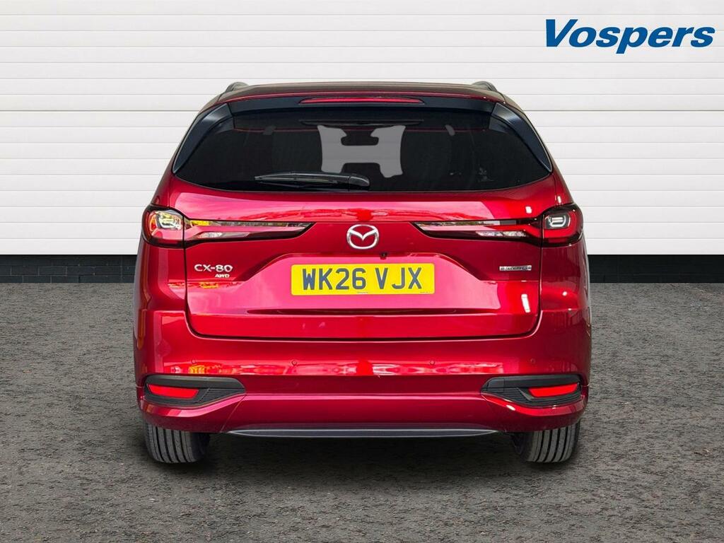 Mazda CX-80 2.5 Phev Homura Plus Awd Convdappan WK26VJX Red #6