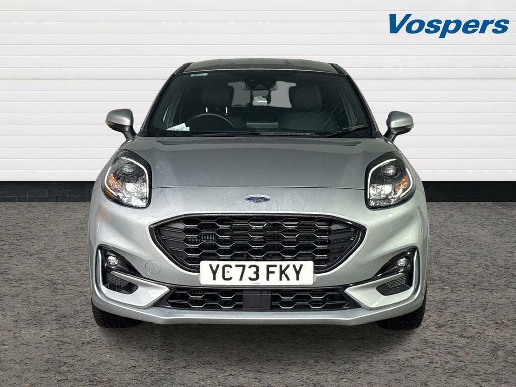 Ford Puma 1.0 Ecoboost Hybrid Mhev 155 St-line X YC73FKY Silver #2