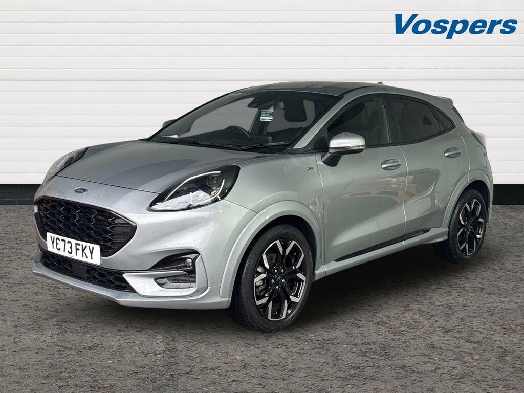 Ford Puma 1.0 Ecoboost Hybrid Mhev 155 St-line X YC73FKY Silver #3