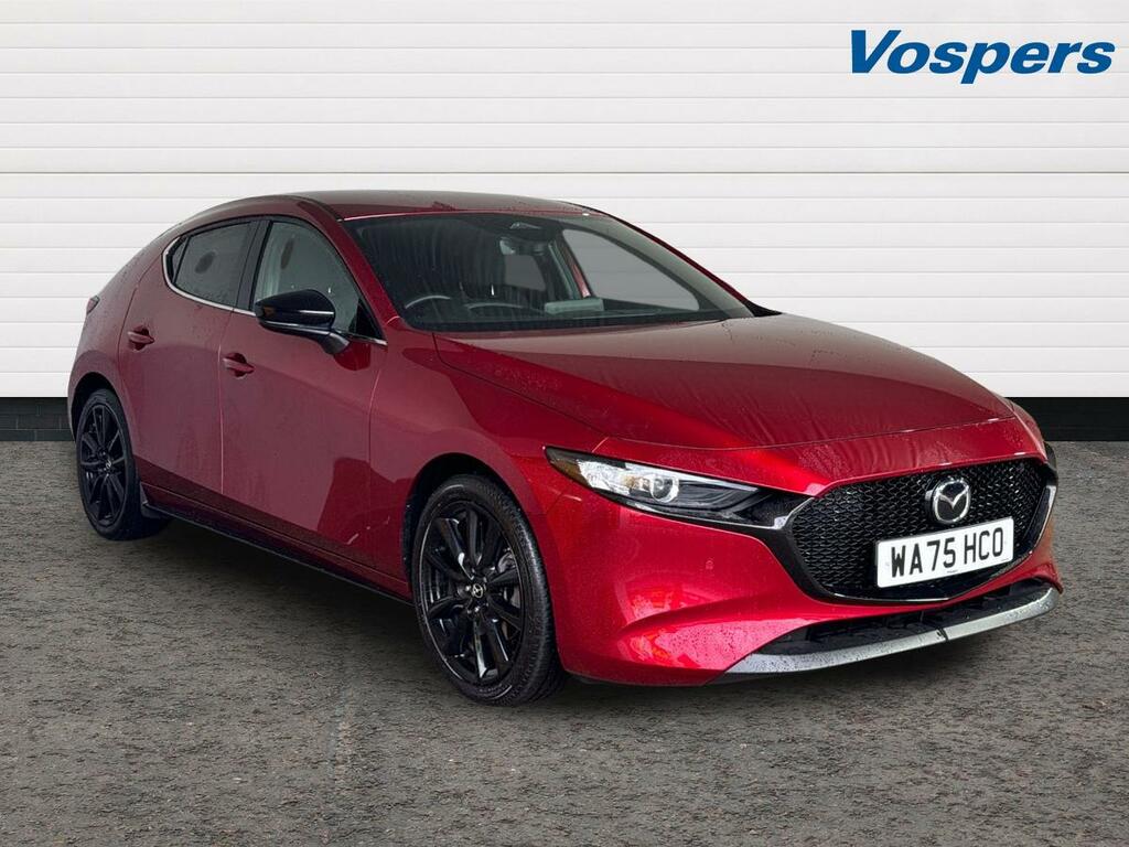 Mazda 3 2.5 E-skyactiv G Mhev 140 Homura Red