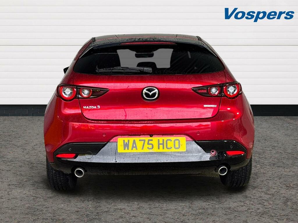 Mazda 3 2.5 E-skyactiv G Mhev 140 Homura WA75HCO Red #6