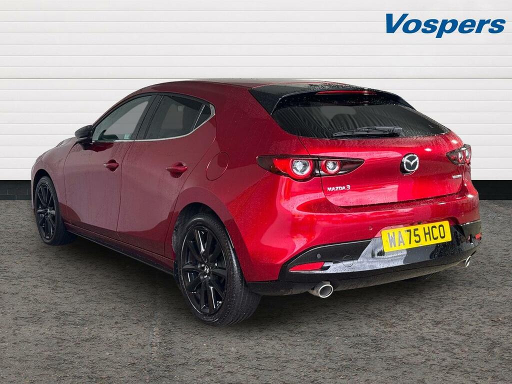 Mazda 3 2.5 E-skyactiv G Mhev 140 Homura WA75HCO Red #5
