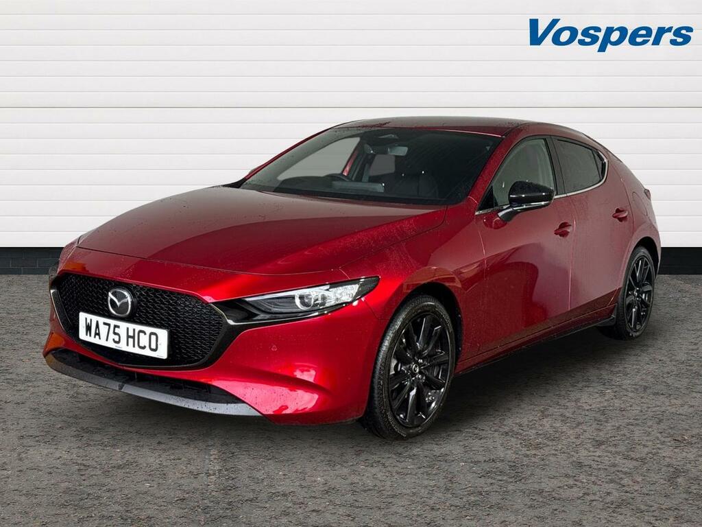 Mazda 3 2.5 E-skyactiv G Mhev 140 Homura WA75HCO Red #3