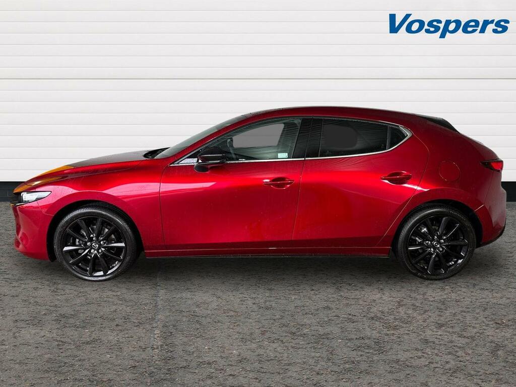 Mazda 3 2.5 E-skyactiv G Mhev 140 Homura WA75HCO Red #4