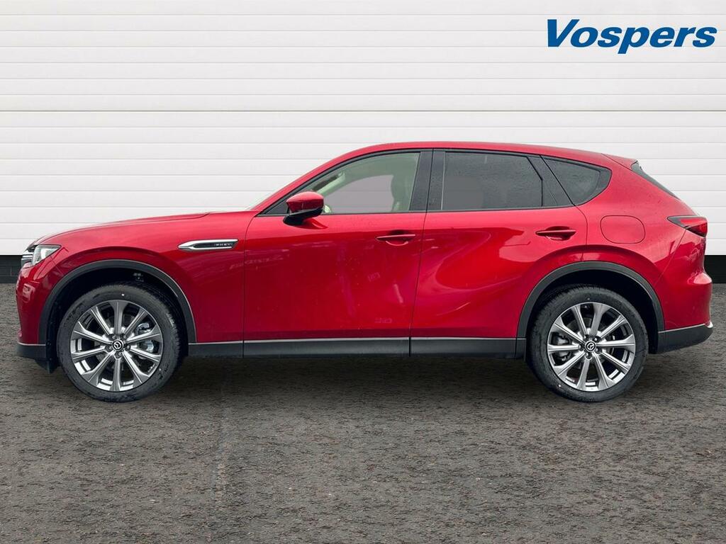 Mazda CX-60 2.5 Phev Exclusive-line Comfconvdap WA26GYH Red #4