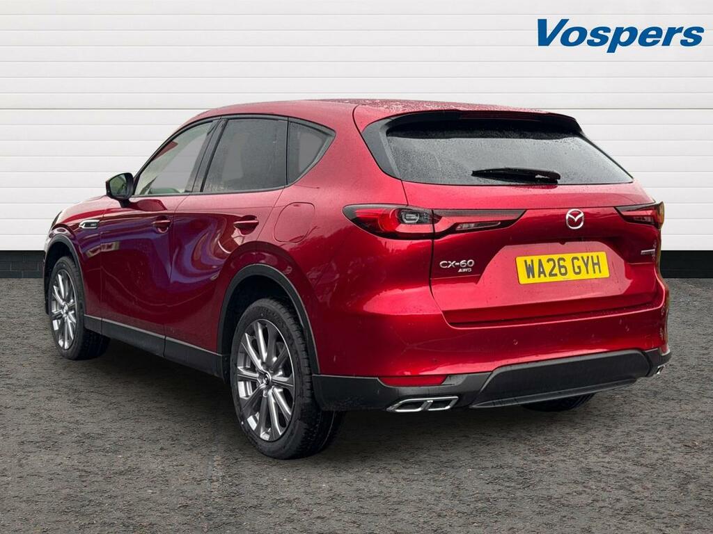 Mazda CX-60 2.5 Phev Exclusive-line Comfconvdap WA26GYH Red #5