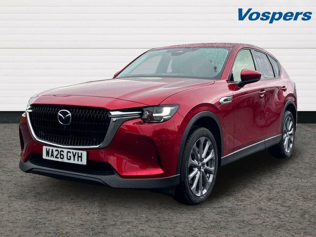 Mazda CX-60 2.5 Phev Exclusive-line Comfconvdap WA26GYH Red #3
