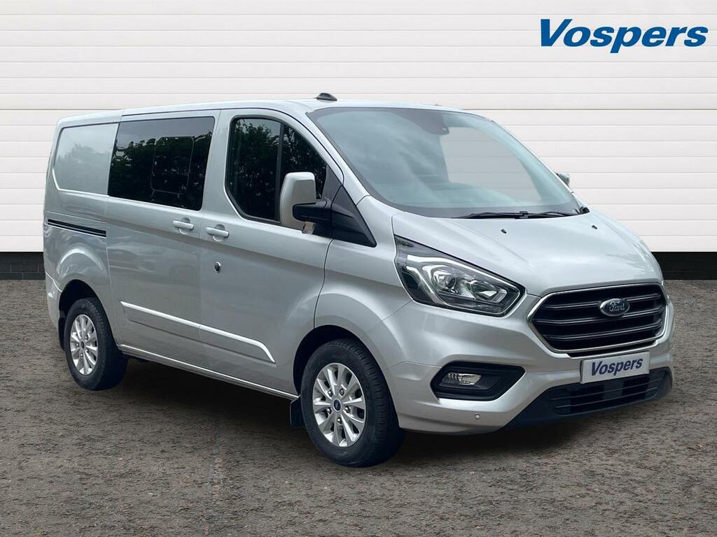 Ford Transit Custom 2.0 Ecoblue 130Ps Low Roof Dcab Limited Van Silver