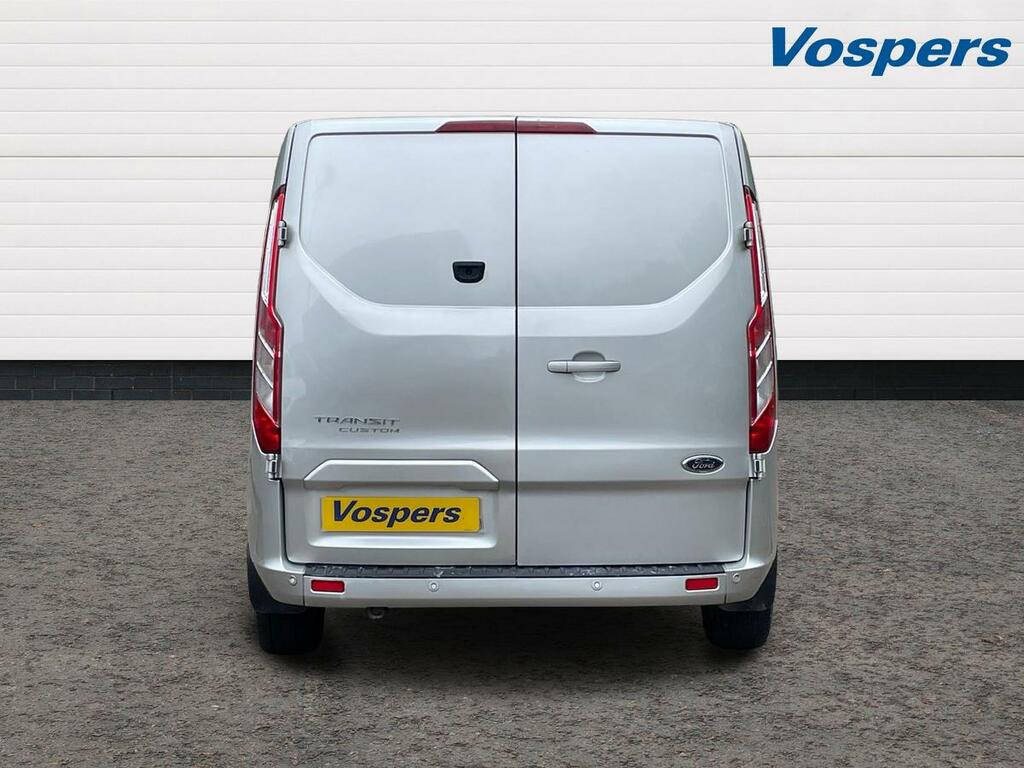 Ford Transit Custom 2.0 Ecoblue 130Ps Low Roof Dcab Limited Van WK72GYX Silver #4