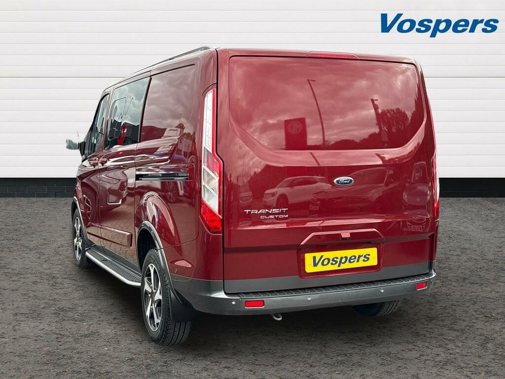 Ford Transit Custom 2.0 Ecoblue 170Ps Low Roof Dcab Active Van WG21FRC Red #5