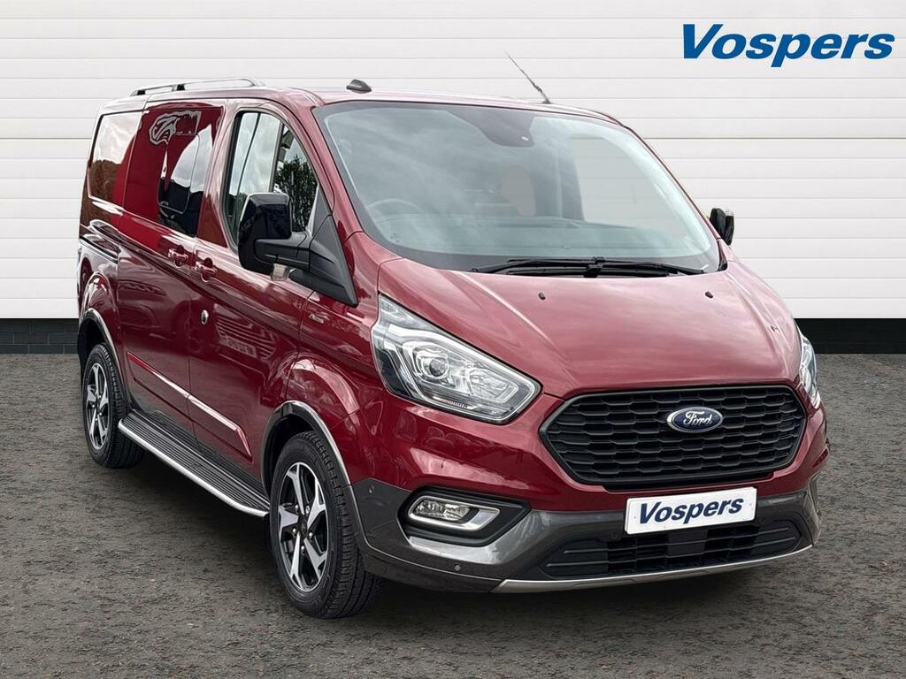 Ford Transit Custom 2.0 Ecoblue 170Ps Low Roof Dcab Active Van Red