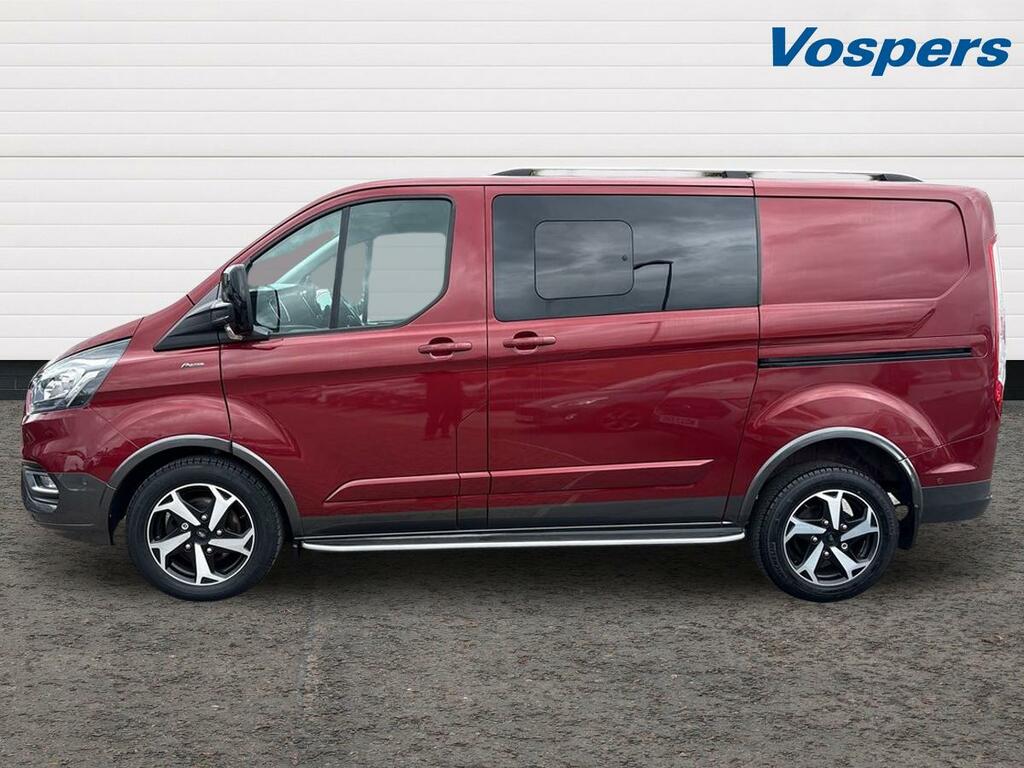 Ford Transit Custom 2.0 Ecoblue 170Ps Low Roof Dcab Active Van WG21FRC Red #6