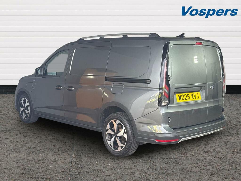 Ford Transit Connect 1.5 Ecoboost Phev 150 Active Flexcab Van WO25XVJ Grey #5
