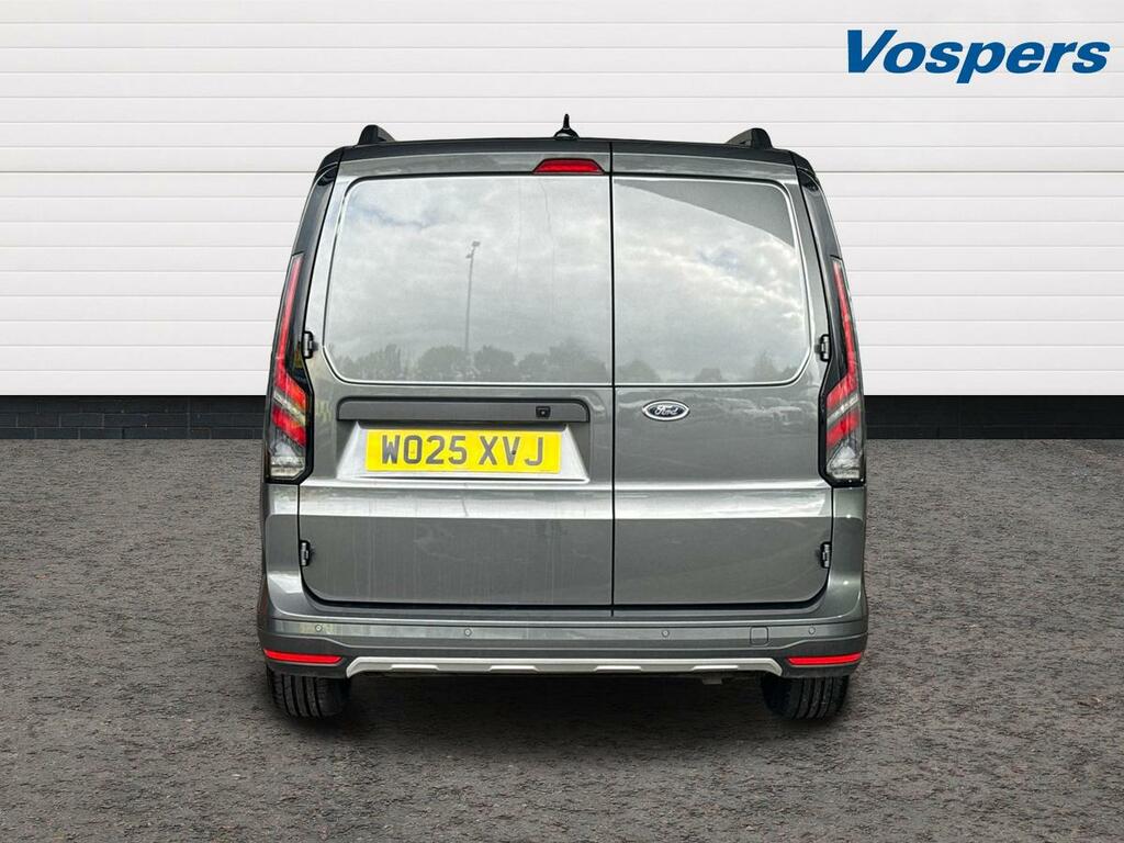 Ford Transit Connect 1.5 Ecoboost Phev 150 Active Flexcab Van WO25XVJ Grey #4