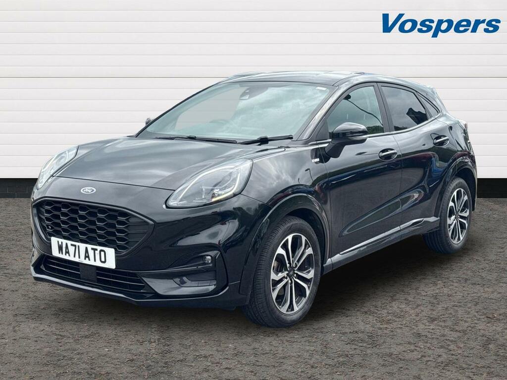 Ford Puma 1.0 Ecoboost Hybrid Mhev St-line WA71ATO Black #3