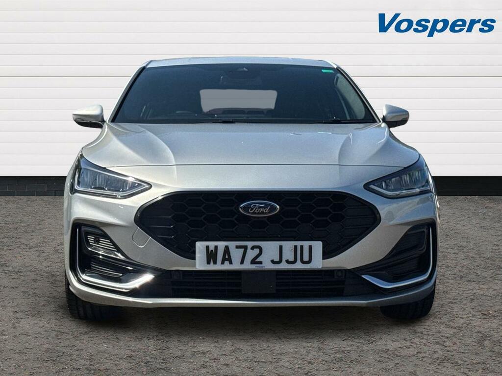 Ford Focus 1.0 Ecoboost Hybrid Mhev 155 St-line Vignale WA72JJU Silver #2