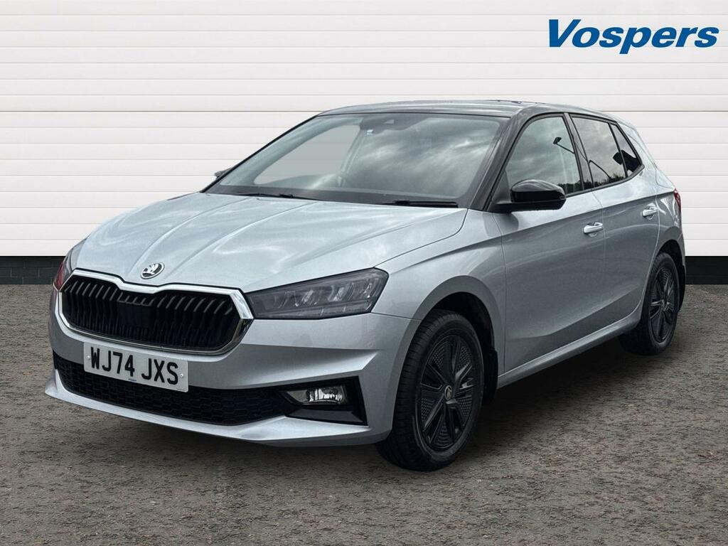 Skoda Fabia 1.0 Tsi 116 Colour Edition WJ74JXS Silver #3