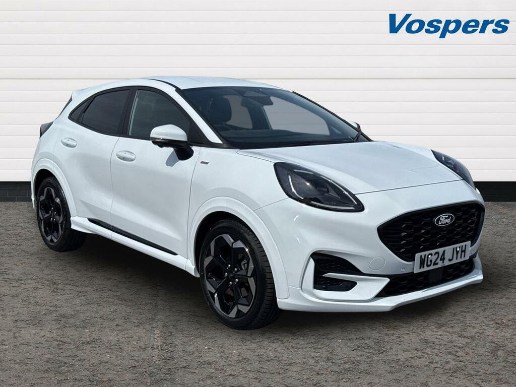 Ford Puma 1.0 Ecoboost Hybrid Mhev St-line X Dct White