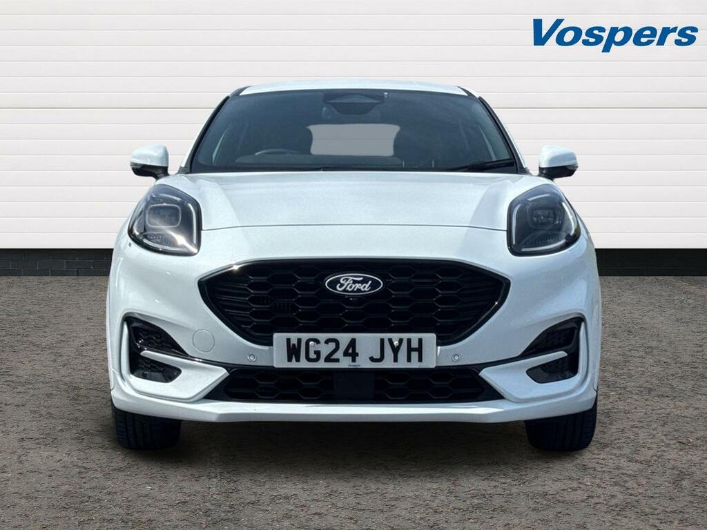 Ford Puma 1.0 Ecoboost Hybrid Mhev St-line X Dct WG24JYH White #2
