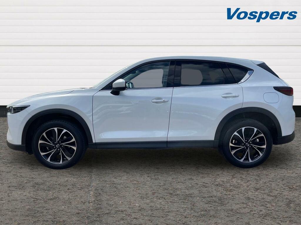 Mazda CX-5 2.0 E-skyactiv G Mhev Exclusive-line White #4