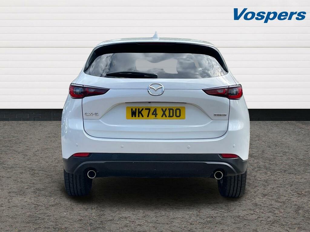 Mazda CX-5 2.0 E-skyactiv G Mhev Exclusive-line White #6