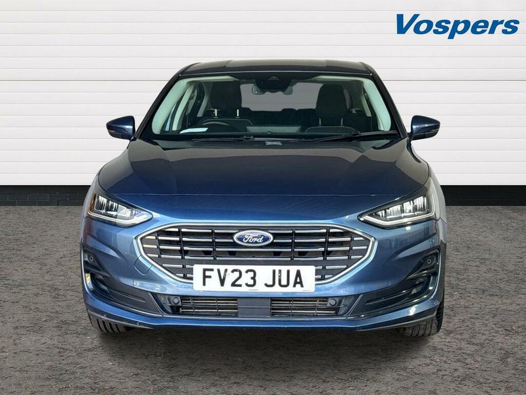 Ford Focus 1.0 Ecoboost Hybrid Mhev 155 Titanium X FV23JUA Blue #2