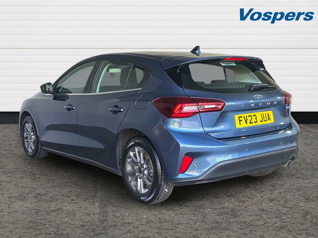 Ford Focus 1.0 Ecoboost Hybrid Mhev 155 Titanium X FV23JUA Blue #5