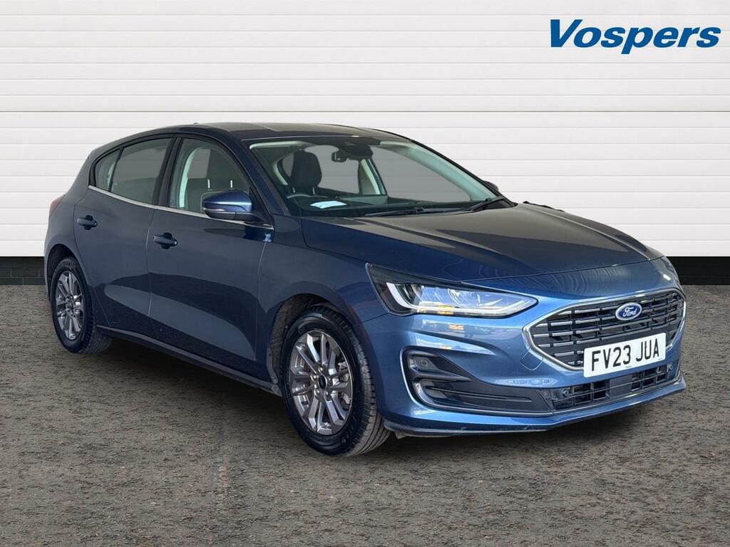 Ford Focus 1.0 Ecoboost Hybrid Mhev 155 Titanium X Blue