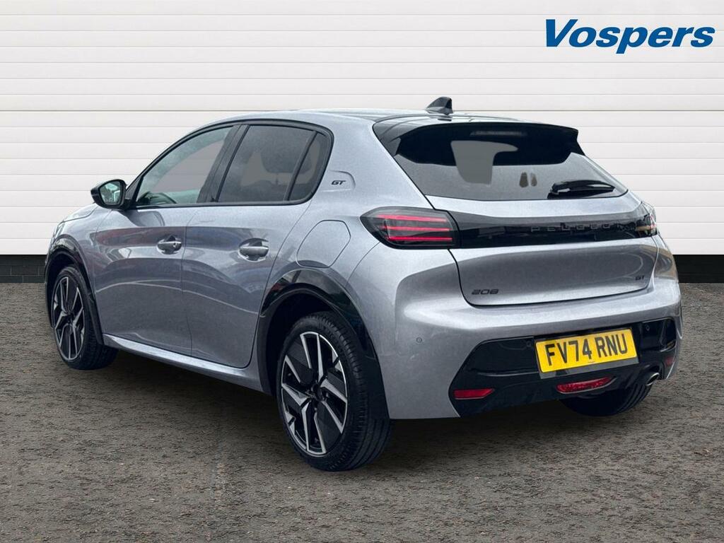 Peugeot 208 1.2 Puretech 100 Gt FV74RNU Grey #5