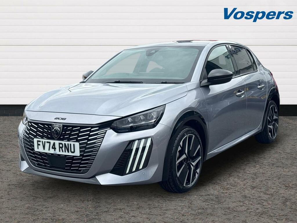 Peugeot 208 1.2 Puretech 100 Gt FV74RNU Grey #3