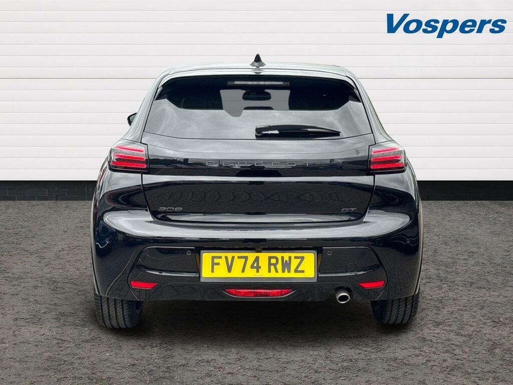 Peugeot 208 1.2 Puretech 100 Gt FV74RWZ Black #6