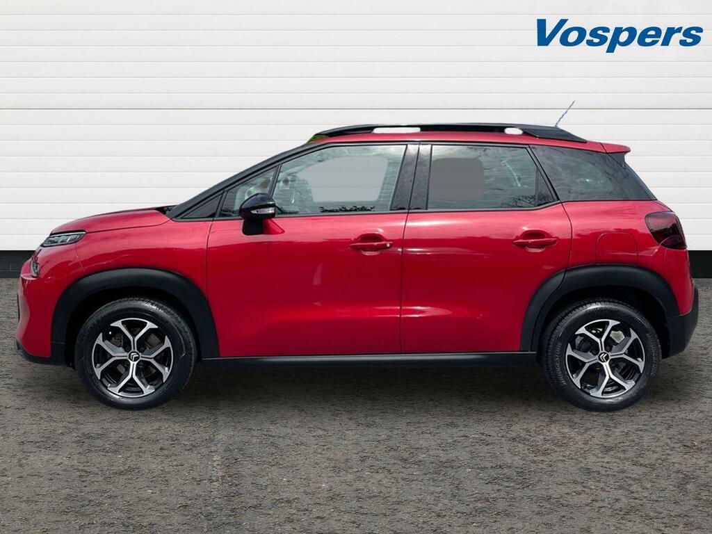 Citroen C3 Aircross 1.2 Puretech 130 Shine Eat6 WK23UAL Red #4