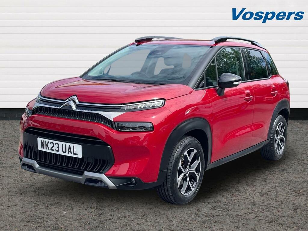 Citroen C3 Aircross 1.2 Puretech 130 Shine Eat6 WK23UAL Red #3