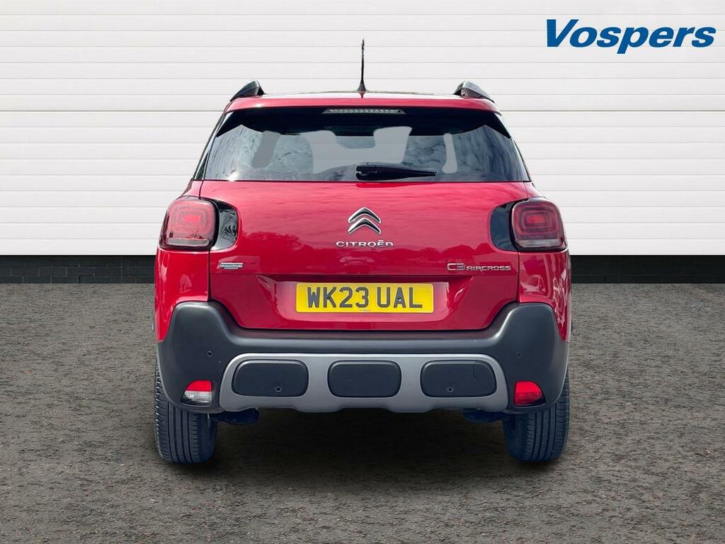 Citroen C3 Aircross 1.2 Puretech 130 Shine Eat6 WK23UAL Red #6