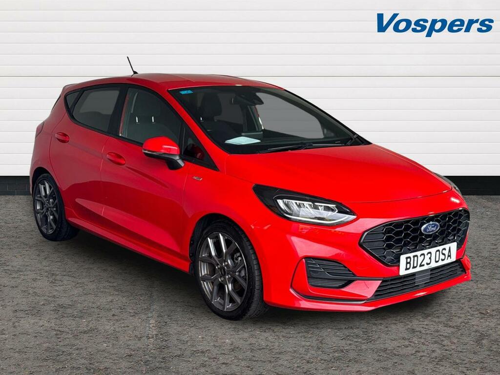 Ford Fiesta 1.0 Ecoboost St-line Red