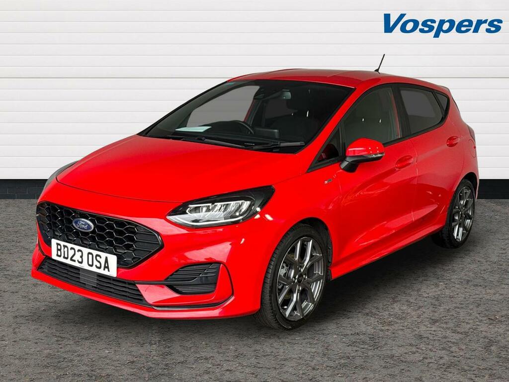 Ford Fiesta 1.0 Ecoboost St-line BD23OSA Red #3