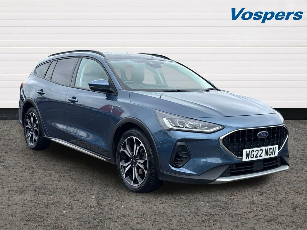 Ford Focus 1.0 Ecoboost Hybrid Mhev 155 Active Vignale Blue