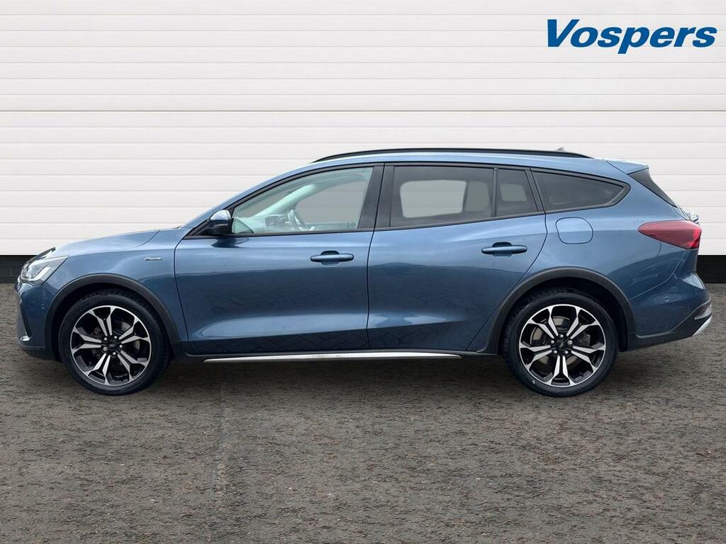 Ford Focus 1.0 Ecoboost Hybrid Mhev 155 Active Vignale WG22NGN Blue #4