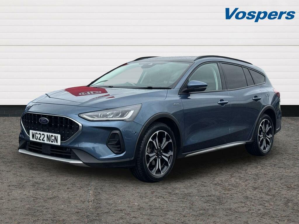 Ford Focus 1.0 Ecoboost Hybrid Mhev 155 Active Vignale WG22NGN Blue #3