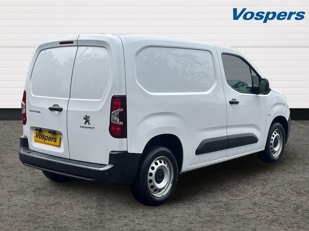 Peugeot Partner 1000 1.5 Bluehdi 100 Professional Premium Van YD23BDH White #3