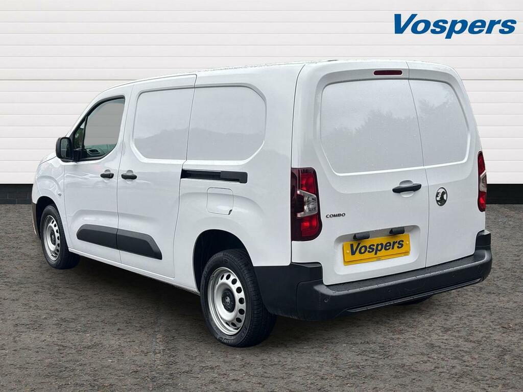 Vauxhall Combo 1.5 Turbo D 100Ps Prime H1 Van DY74YXD White #5